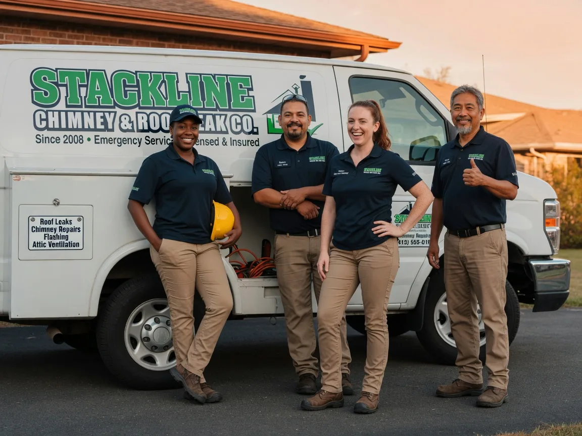 Chimney flashing repair company in South Fork, PA